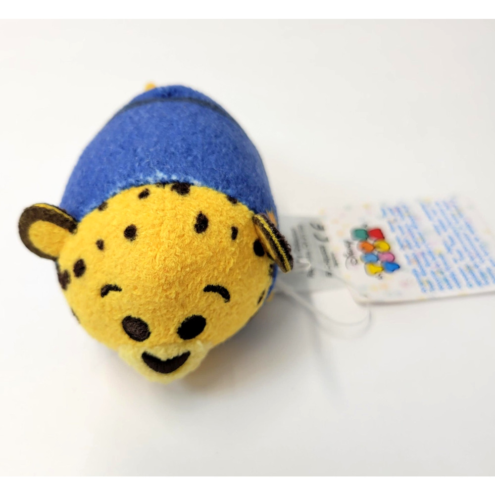 New Disney Tsum Tsum Zootopia Clawhauser Mini Plush Stackable Stuffed Animal Toy
